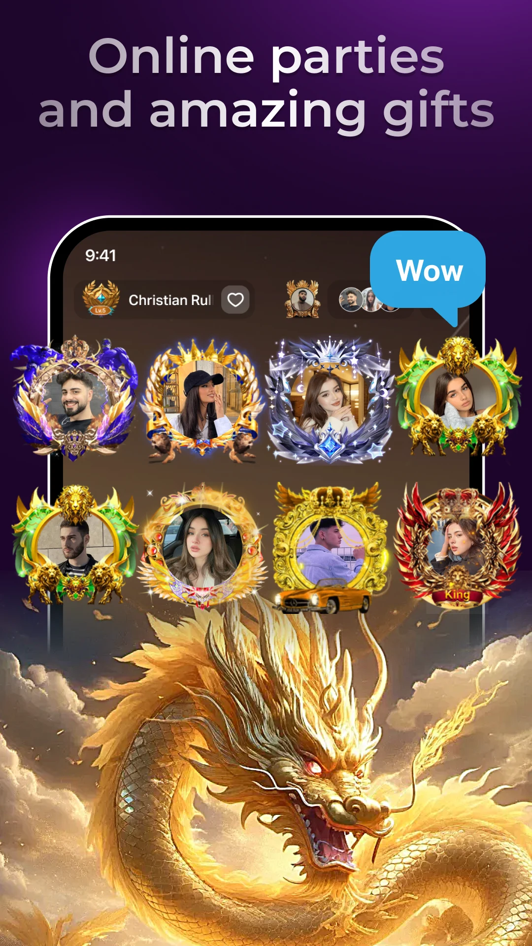 Yaahlan:Voice Chat Party&Games screenshot